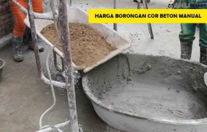 4 Harga  Borongan  Cor  Beton Manual Per Meter 2021 